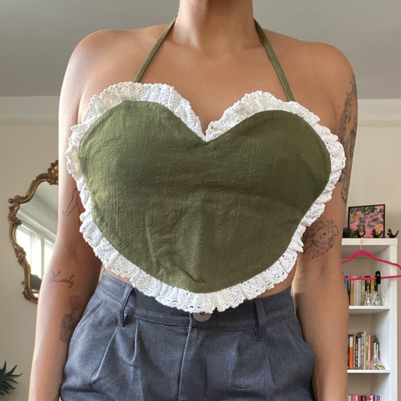 Scrap Anime Valentine Halter Green - Picture 2 of 6